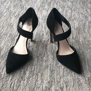 Vince Camuto suede heels